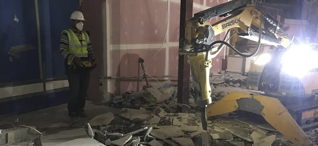 Robotic Demolition Machine in Saudi Arabia