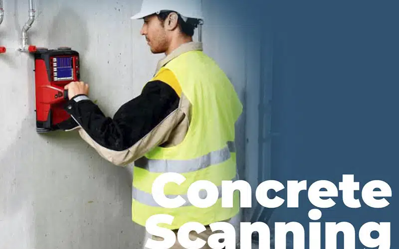 Non - destructive concrete assessment method using our ground penetrating radar!