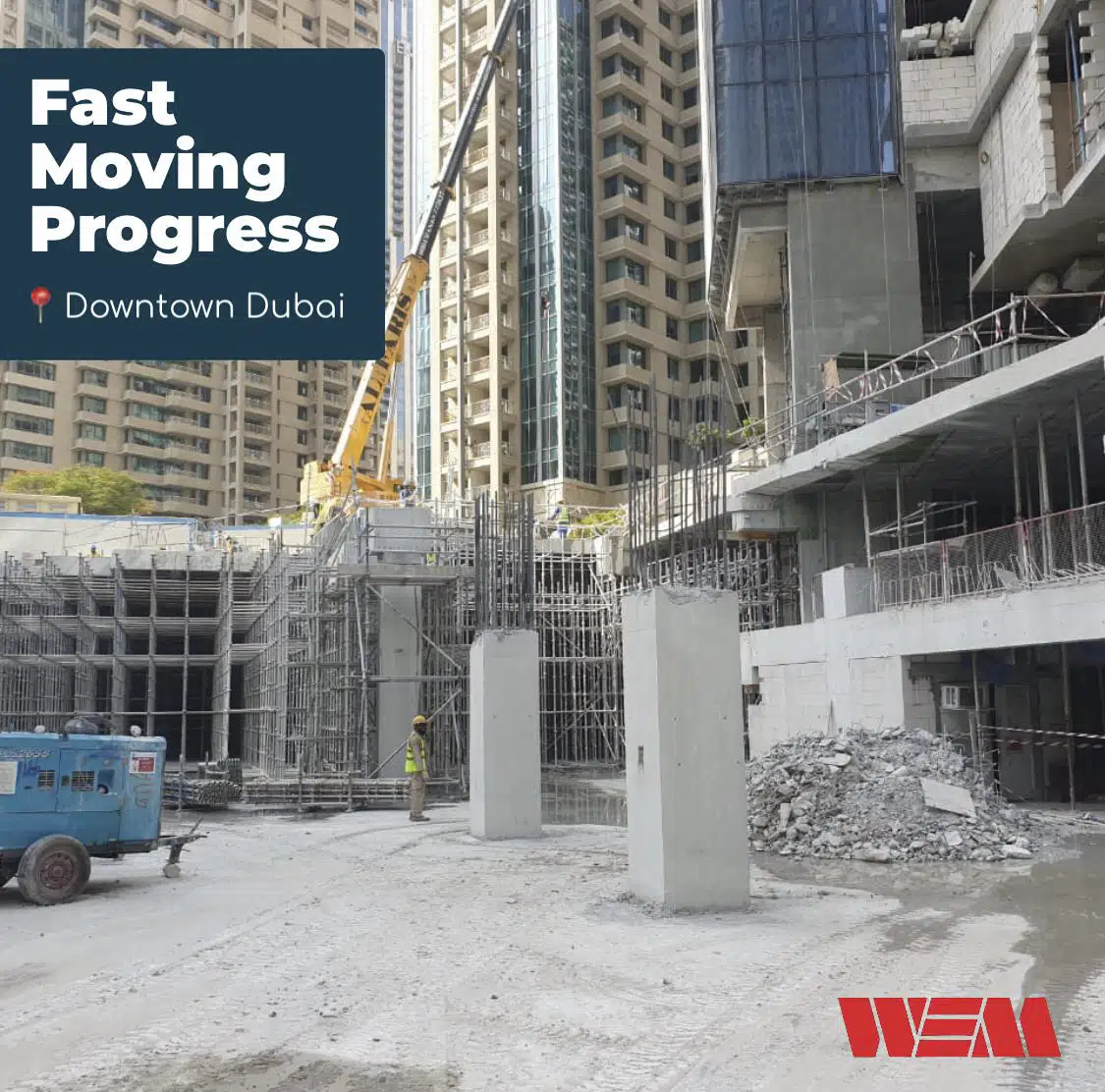Fast moving progress