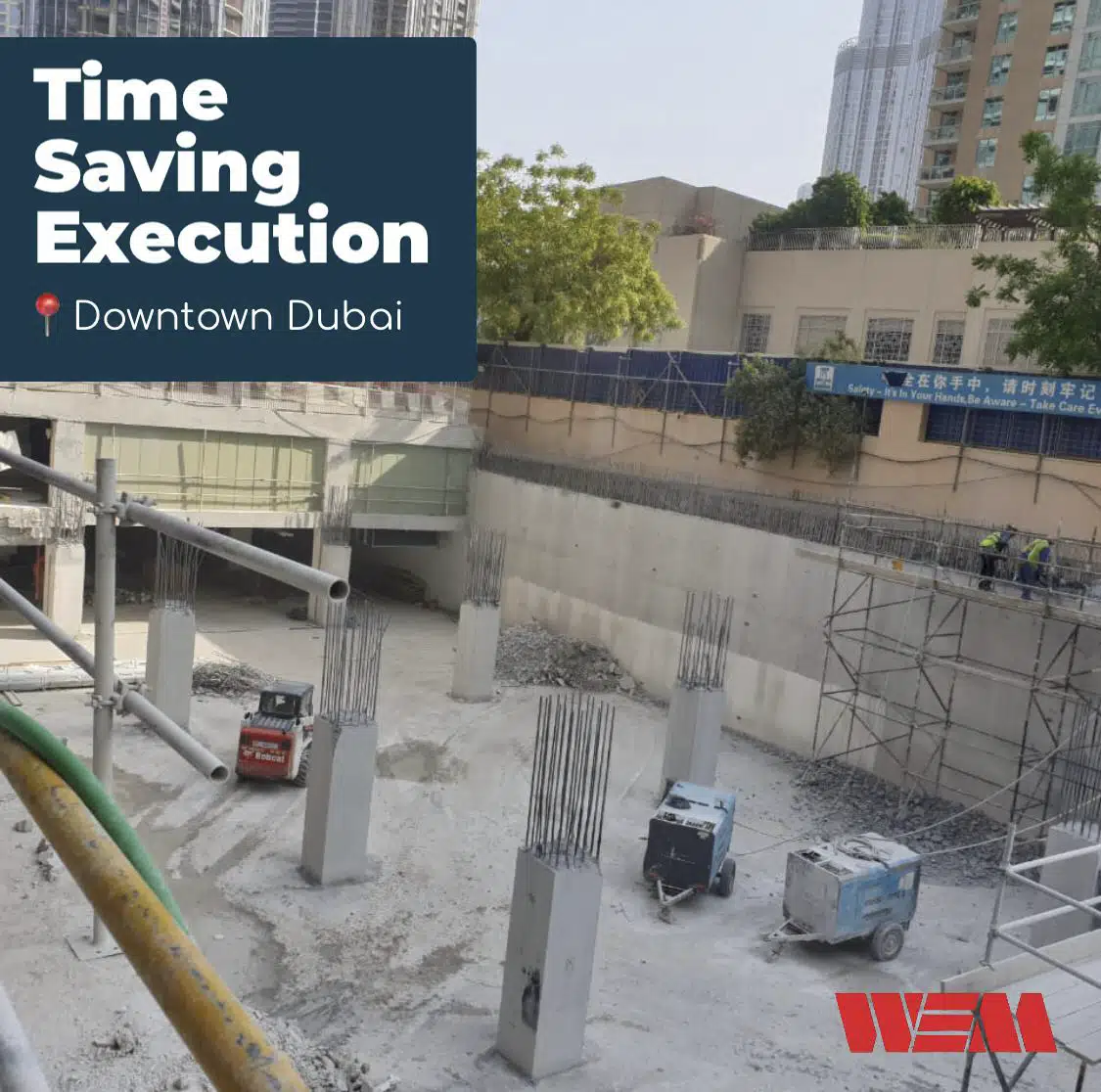 Time saving execution by WEM's demolition experts