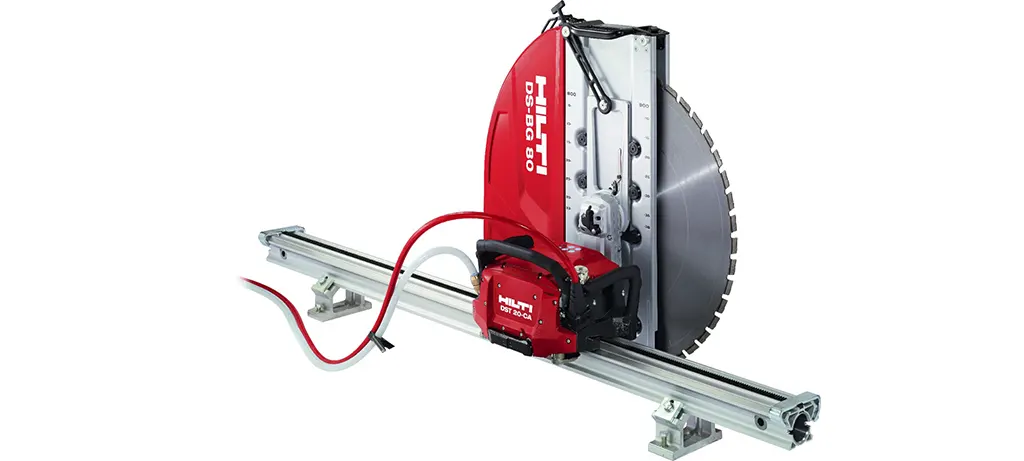 hilti ds bg 80 concrete cutting machine