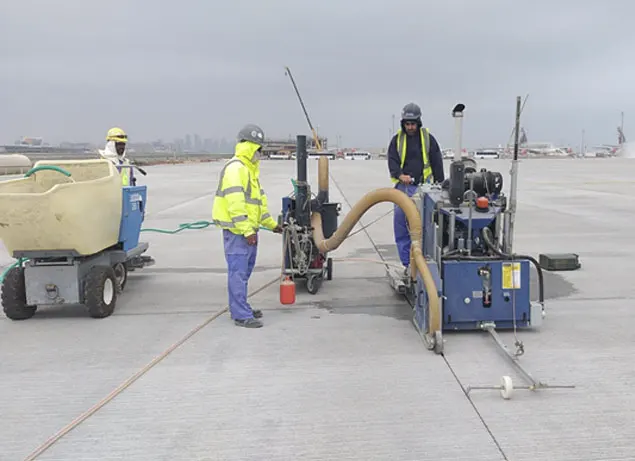 concrete floor sawing